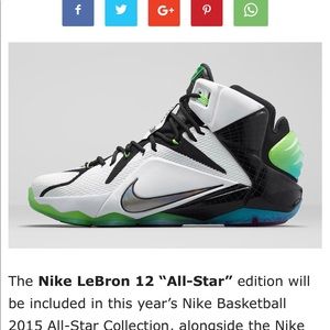 Nike Lebron 12”All Star”